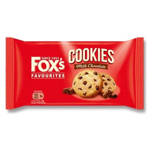 Fox's Favourites Milk Chocolate Cookie 160g