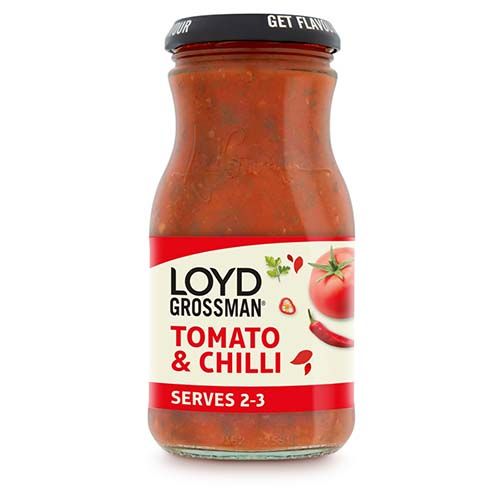 Loyd Grossman Pasta Sauce Tomato & Chilli 350g