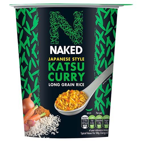 Naked Rice Chicken Katsu Curry 78g