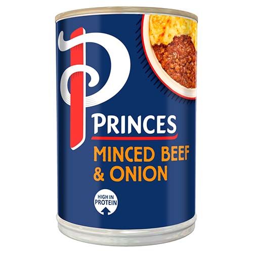 Princes Minced Beef & Onion In Tin 392g