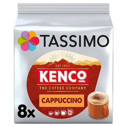 Tassimo Kenco Cappucino Coffee Pods 8pk 385g