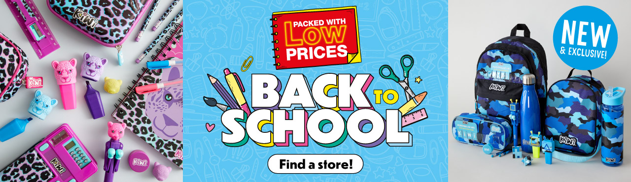 Back to School in store now!