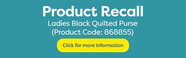 Customer Notice - Black Quilted Purse