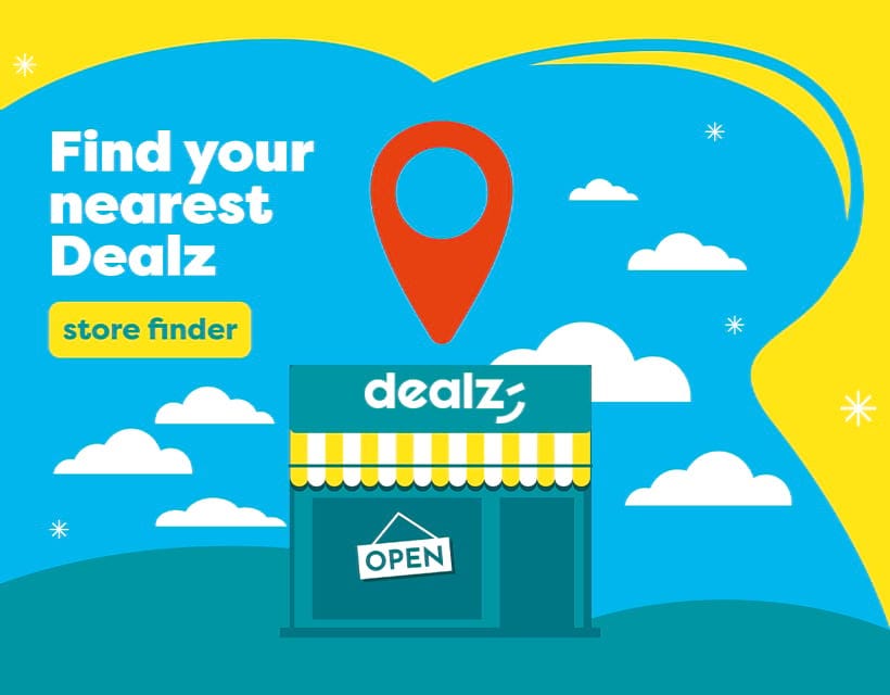 Dealz Store finder